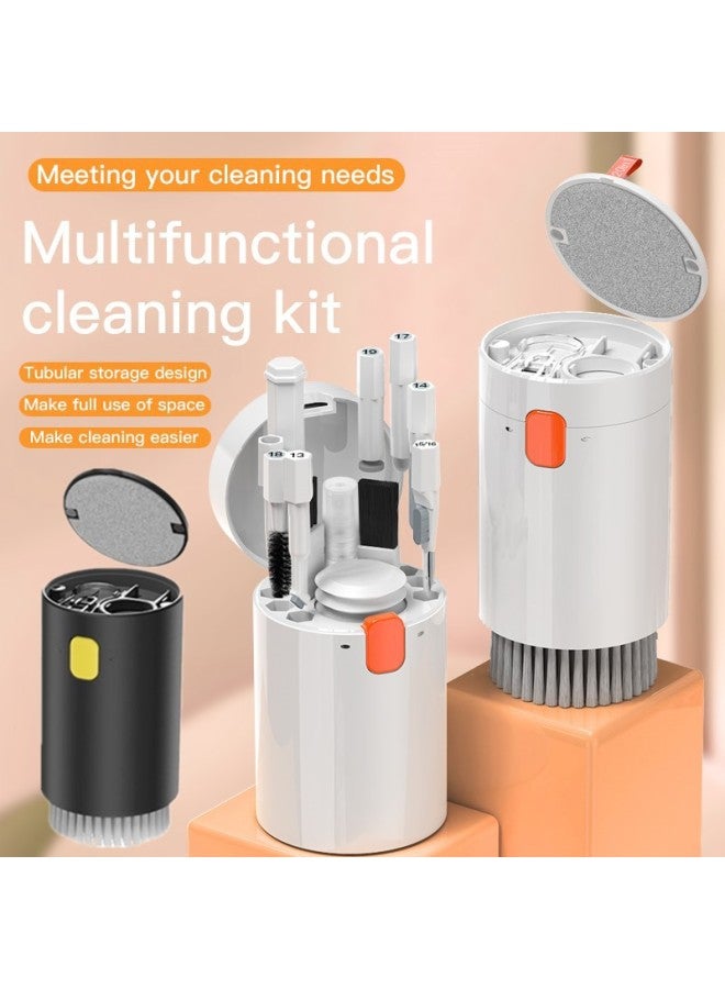 Q20 Mobile Phone Screen Wipe Computer Cleaning Suit Q8 Earphone Cleaning Pen Camera Lens Pen Cleaning Tool Suit-Color:Q20 Black ]  - Image 2