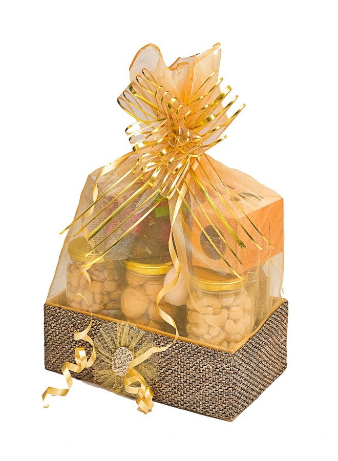 Giftrend Christmas Gift Hamper for Corporate | Dry Fruits and Chocolates Gift Hamper Basket for Employees | Colleague | Friends | Family - Image 2