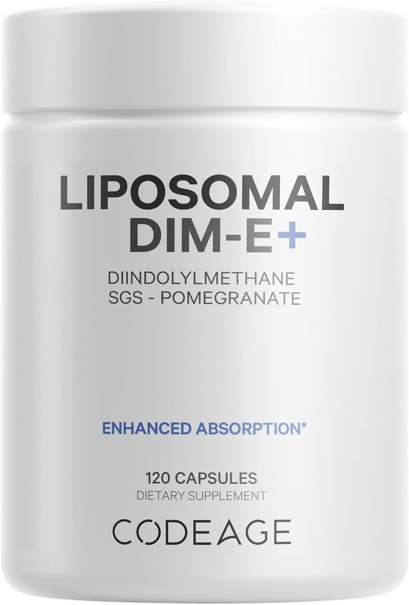 Codeage Liposomal DIM-E+ Dietary Supplement for Adults - Image 1