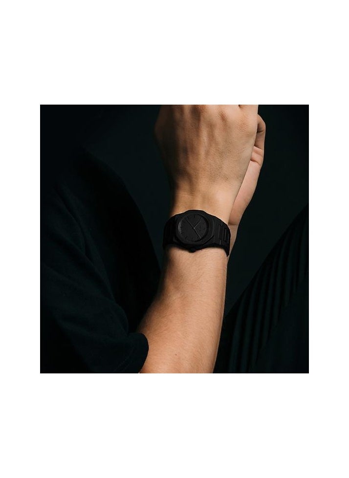 CASWATCH - Black carbon men's watch - Image 1