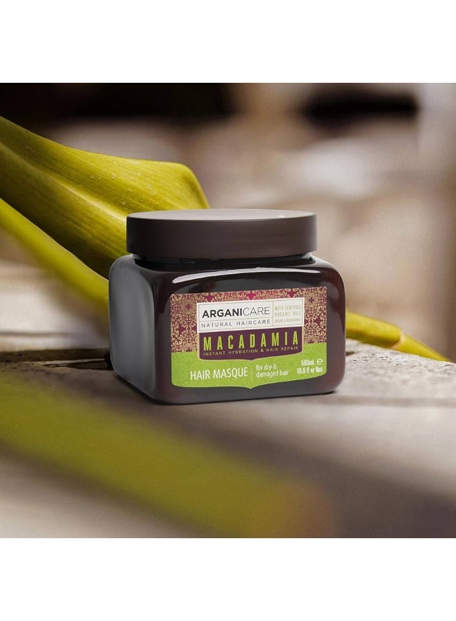 Arganicare Macadamia Hair Masque 500ml - Image 3