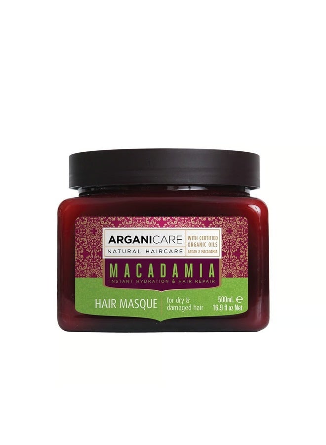 Arganicare Macadamia Hair Masque 500ml - Image 1