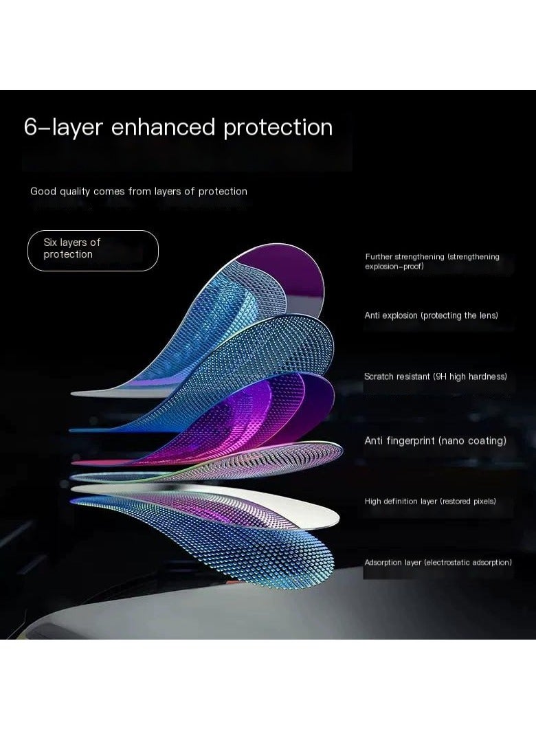 Camera Glass Lens Protector Guard For Samsung Galaxy A56 Clear  - Image 2