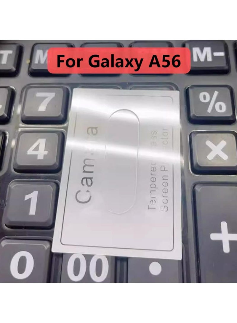 Camera Glass Lens Protector Guard For Samsung Galaxy A56 Clear  - Image 3