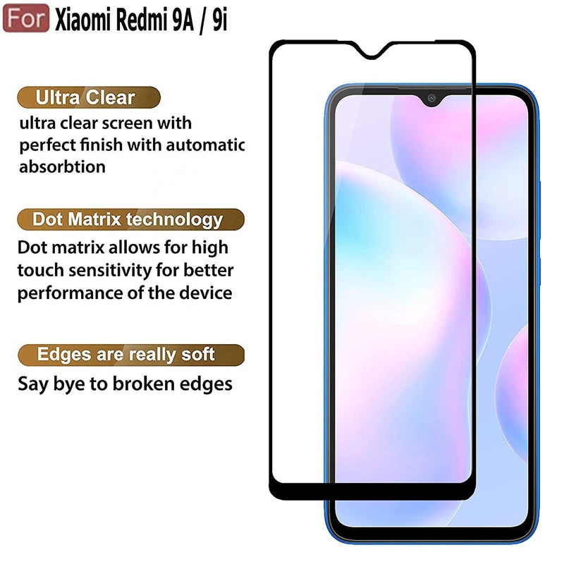 DD SON tempered glass for Vivo, OnePlus, Samsung, Oppo and etc (A-Redmi 9A / 9i / 9A Sport) - Image 3