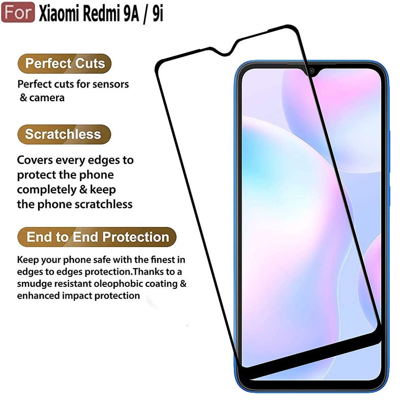 DD SON tempered glass for Vivo, OnePlus, Samsung, Oppo and etc (A-Redmi 9A / 9i / 9A Sport) - Image 4