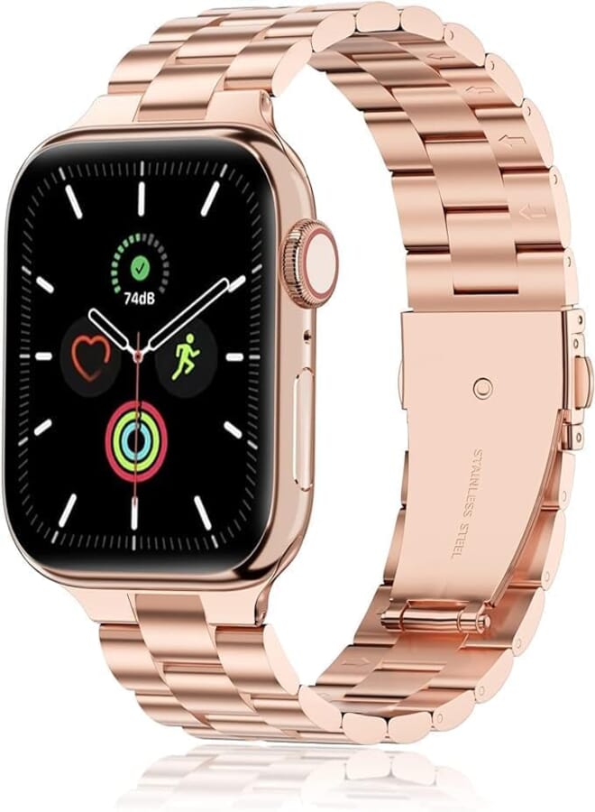 Next Metal Band Compatible with Apple Watch Band Size 38-40-41 SE Series 6/5/4/3/2/1 Stainless Steel Strap for iWatch - Next store