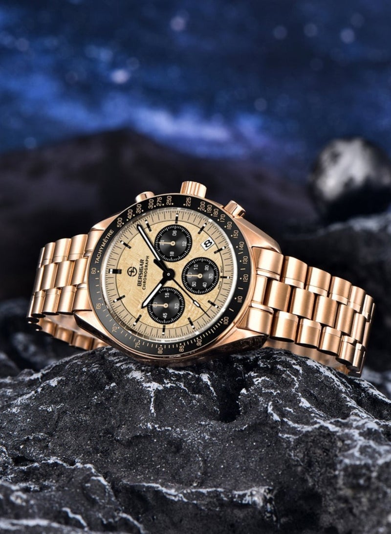 Bersigar BG-1701 Ocular Luxury Design Stainless Steel Water Resistant Watch - Image 3