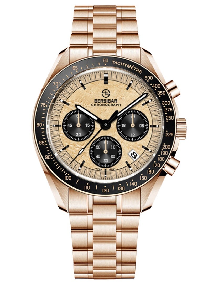 Bersigar BG-1701 Ocular Luxury Design Stainless Steel Water Resistant Watch - Image 1