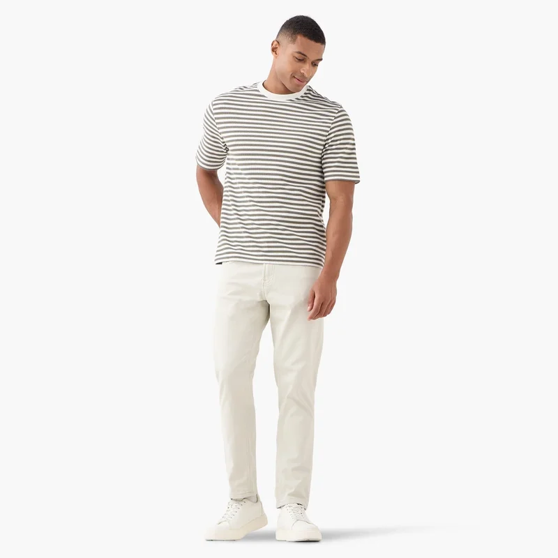 Splash FAV Relaxed Fit Striped T-shirt