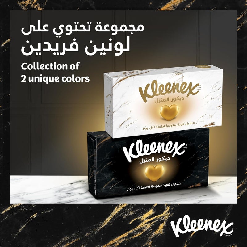 Kleenex, Décor Facial Tissue Boxes, Pack of 5+1 Free Boxes x 70 Sheets, Arabian Tissue Box for Home Décor, Cotton Soft Tissue Paper for Face & Gentle Care, 2-Ply Dependable Strength - Image 5