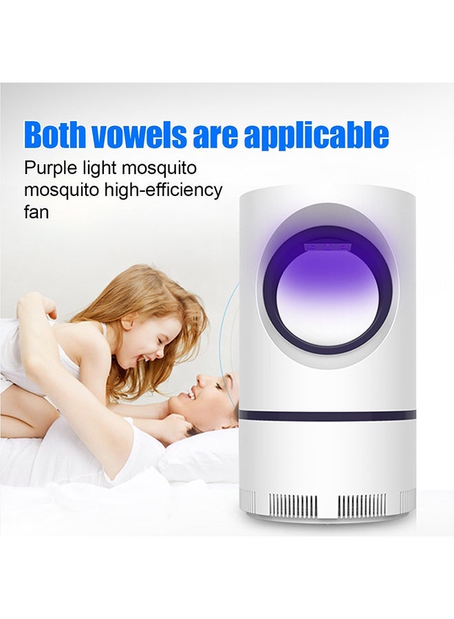 NIBEMINENT USB Photocatalyst Mosquito Killer Lamp White 220mm - Image 3