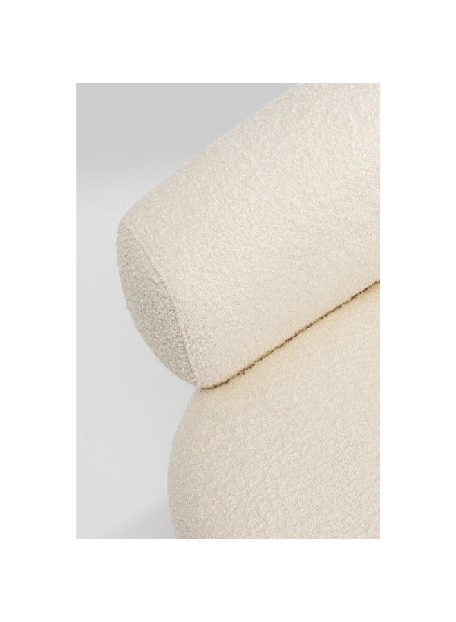 KARE Swivel Armchair Maye Cream  - Image 1