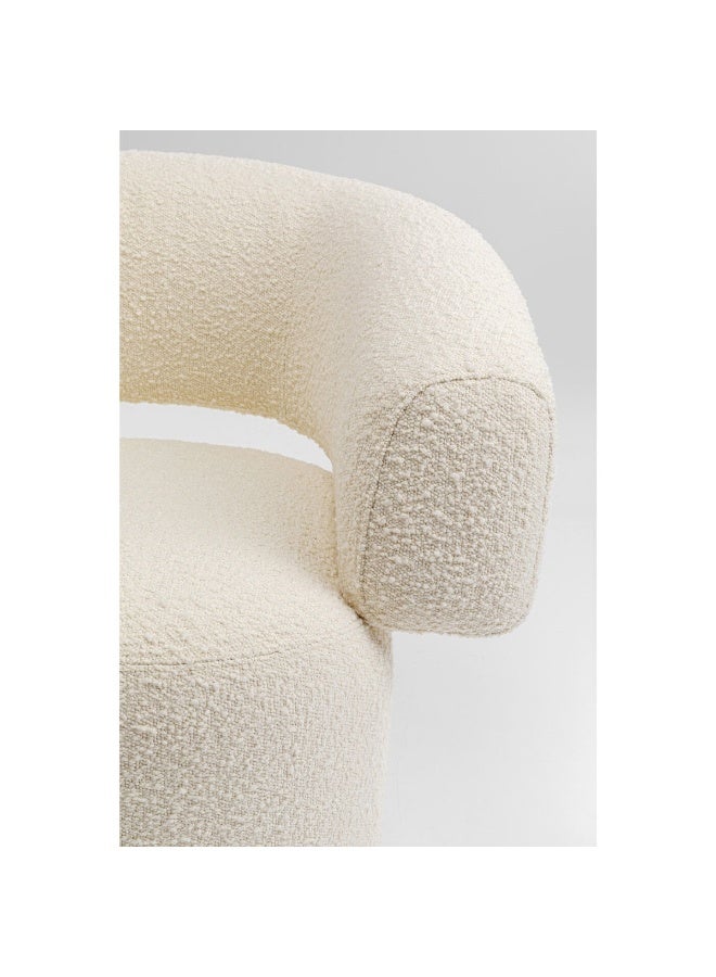 KARE Swivel Armchair Maye Cream  - Image 2