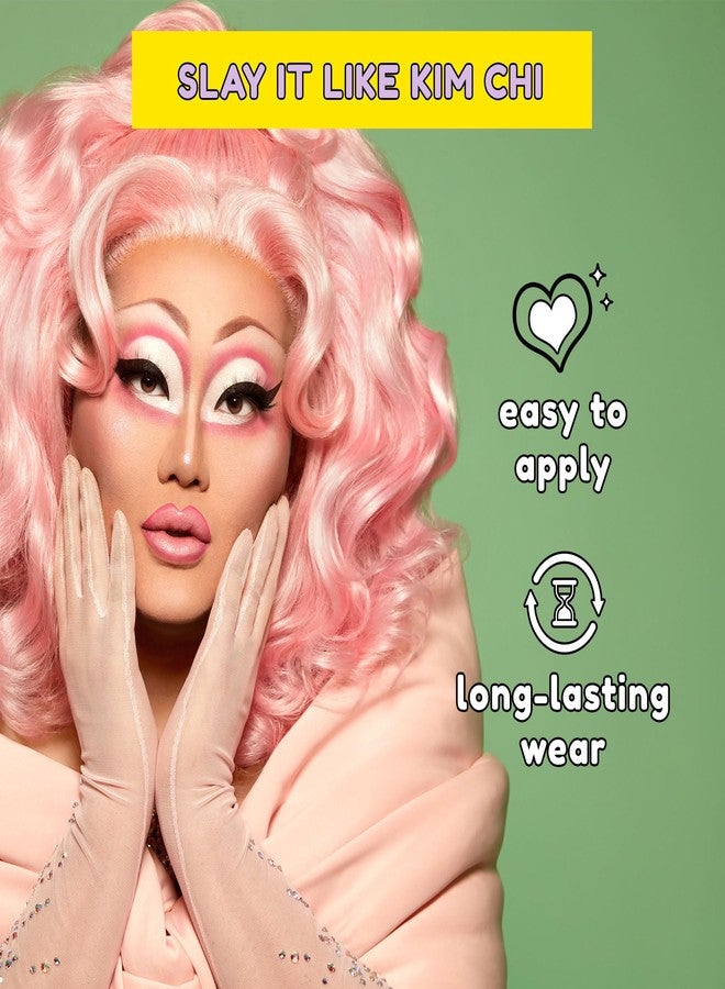 Kimchi Chic بودرة كيم تشي شيك المضغوطة ميكرو - بودرة تثبيت تحت العين المضيئة، تقلل من الهالات السوداء، بدون تأثير الفلاش، تلك البودرة البيضاء - Image 3