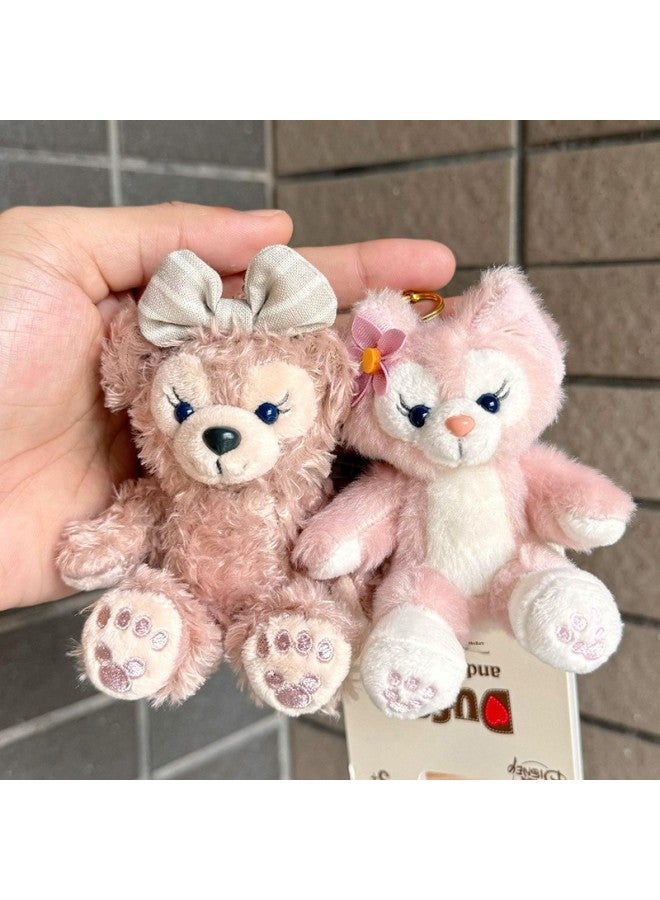 Sweet Face Star Dailou Shirley May Belle Plush Small Doll Bag Hanging Accessories Tote Bag Dragon Bag Pendant Keychain-Color:Standing Chef Dog-Height:Pendant - Image 4