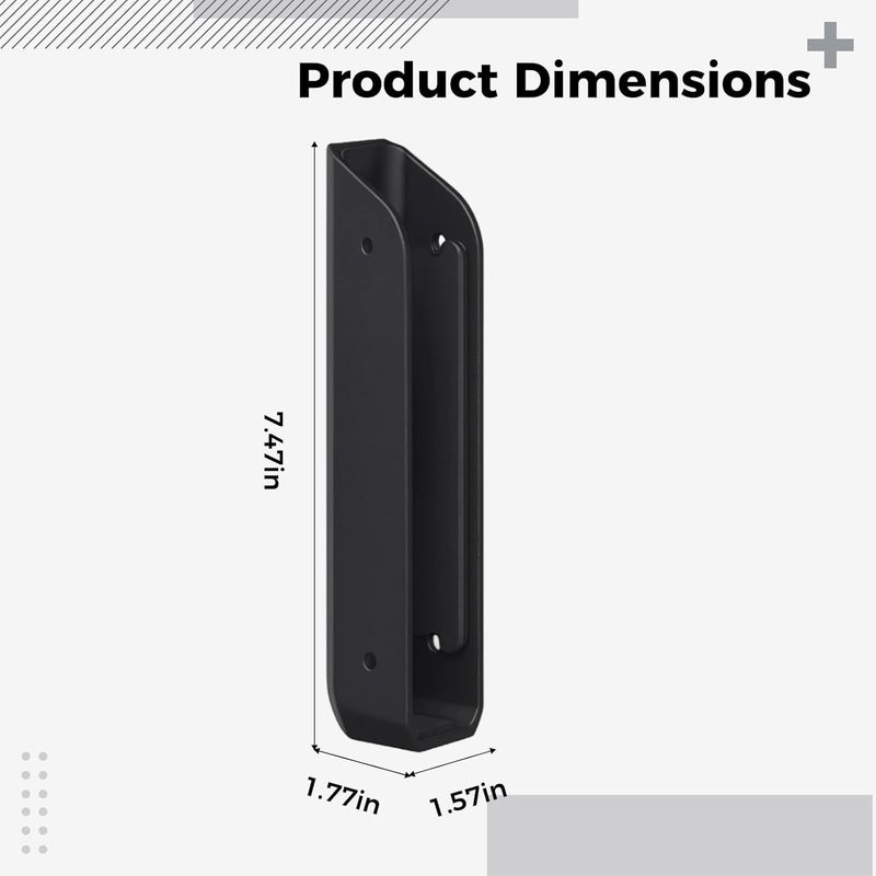 حامل لابتوب قابل للتعديل عمومي، تصميم للتثبيت على الحائط أو تحت المكتب، لون أسود، يناسب جميع أنواع الأجهزة اللوحية. - Image 4