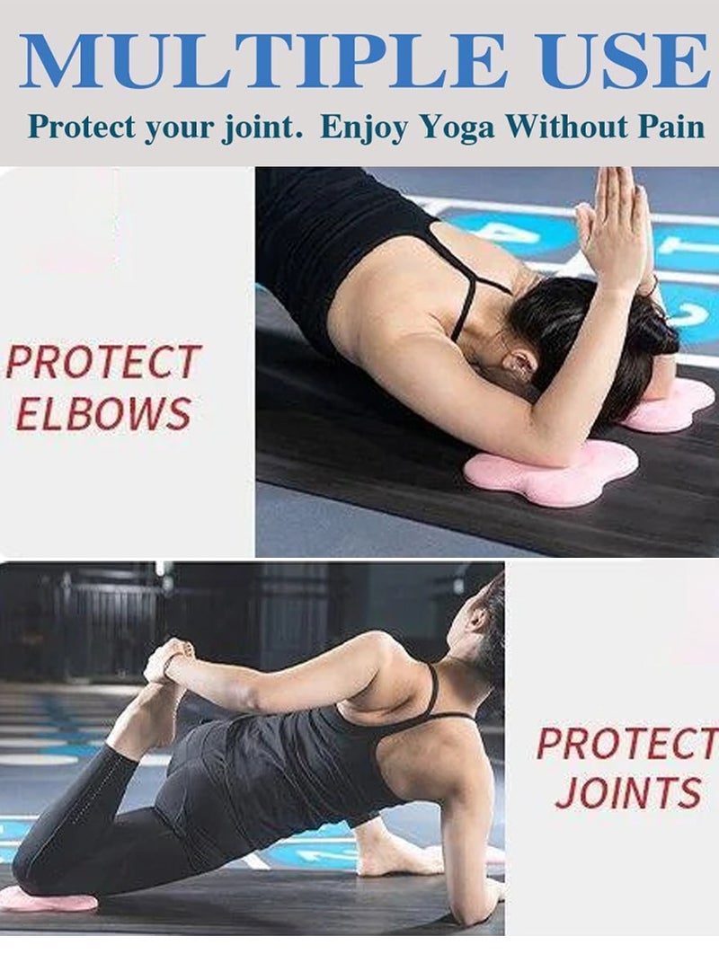 سبورت وسادة واقية عالية الجودة من قطعتين لحماية الكوع والركبة ، مثالية لليوجا والبيلاتس وتمارين اللياقة البدنية ، فهي تقلل الألم والضغط أثناء التمرين واليوجا ، غير قابلة للانزلاق وخفيفة الوزن - Image 2
