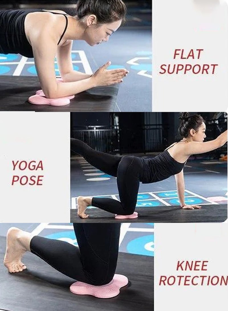 سبورت وسادة واقية عالية الجودة من قطعتين لحماية الكوع والركبة ، مثالية لليوجا والبيلاتس وتمارين اللياقة البدنية ، فهي تقلل الألم والضغط أثناء التمرين واليوجا ، غير قابلة للانزلاق وخفيفة الوزن - Image 3