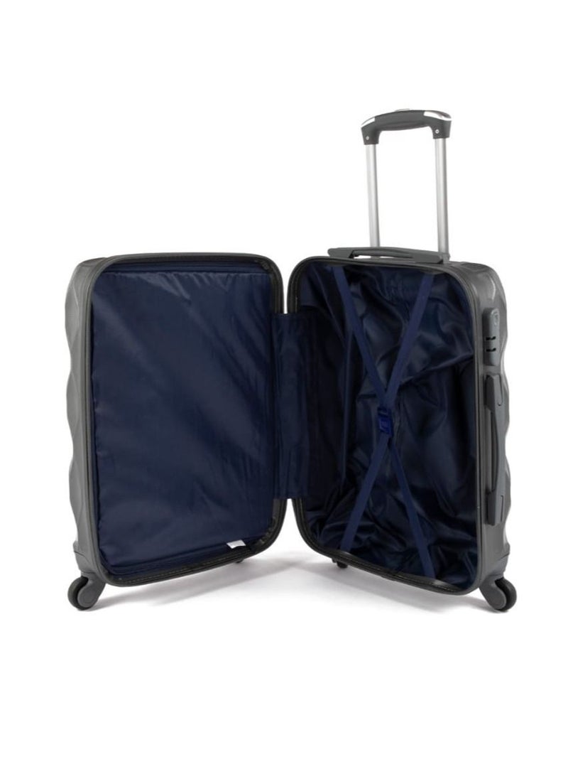 LIMRA - Cabin Carry Check-In Luggage Trolley Size 20 inch Grey - Image 1