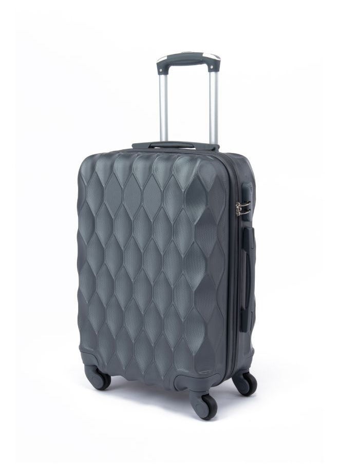 LIMRA - Cabin Carry Check-In Luggage Trolley Size 20 inch Grey - Image 1