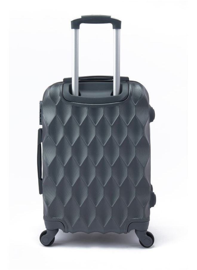 LIMRA - Cabin Carry Check-In Luggage Trolley Size 20 inch Grey - Image 1