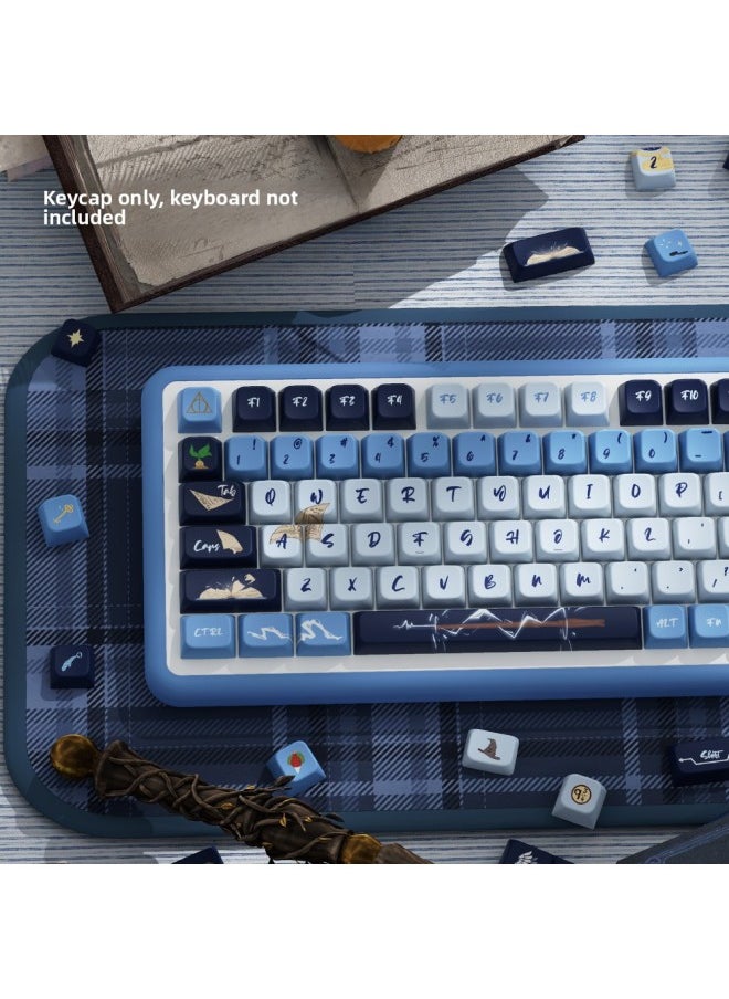 Generic - Ravenclaw Original Keycap MDA Highly Personalized Pbt Thermal Sublimation Mechanical Keyboard Cap-Color:Ravenclaw 158 Key Complete Set - Image 1