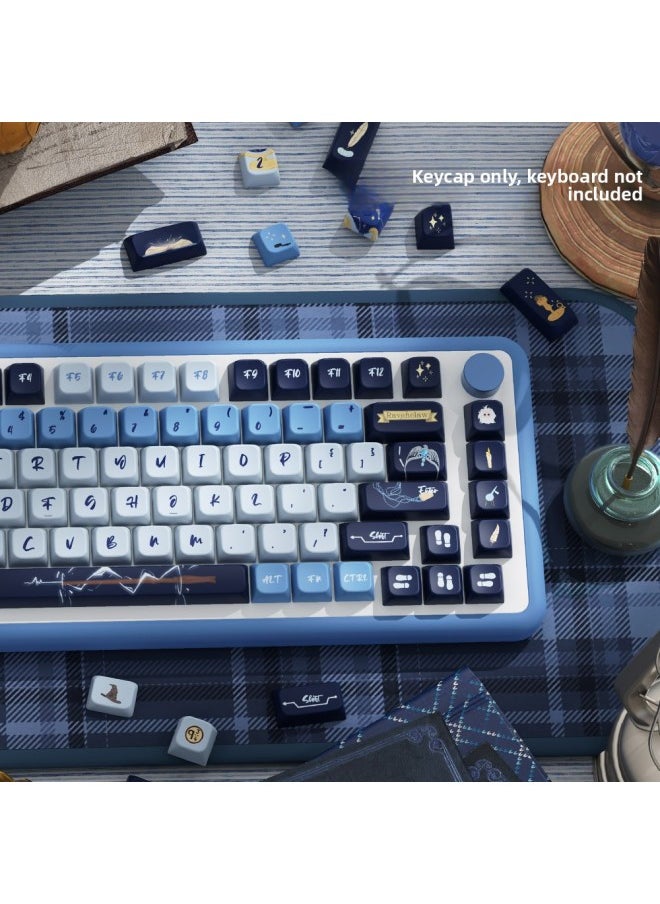 Generic - Ravenclaw Original Keycap MDA Highly Personalized Pbt Thermal Sublimation Mechanical Keyboard Cap-Color:Ravenclaw 158 Key Complete Set - Image 1