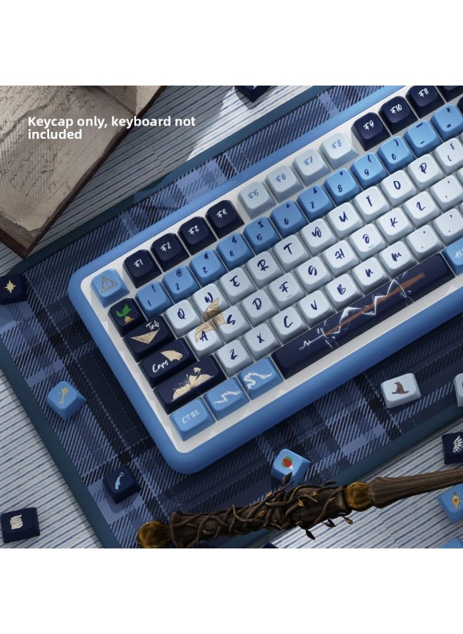 Generic - Ravenclaw Original Keycap MDA Highly Personalized Pbt Thermal Sublimation Mechanical Keyboard Cap-Color:Ravenclaw 158 Key Complete Set - Image 1