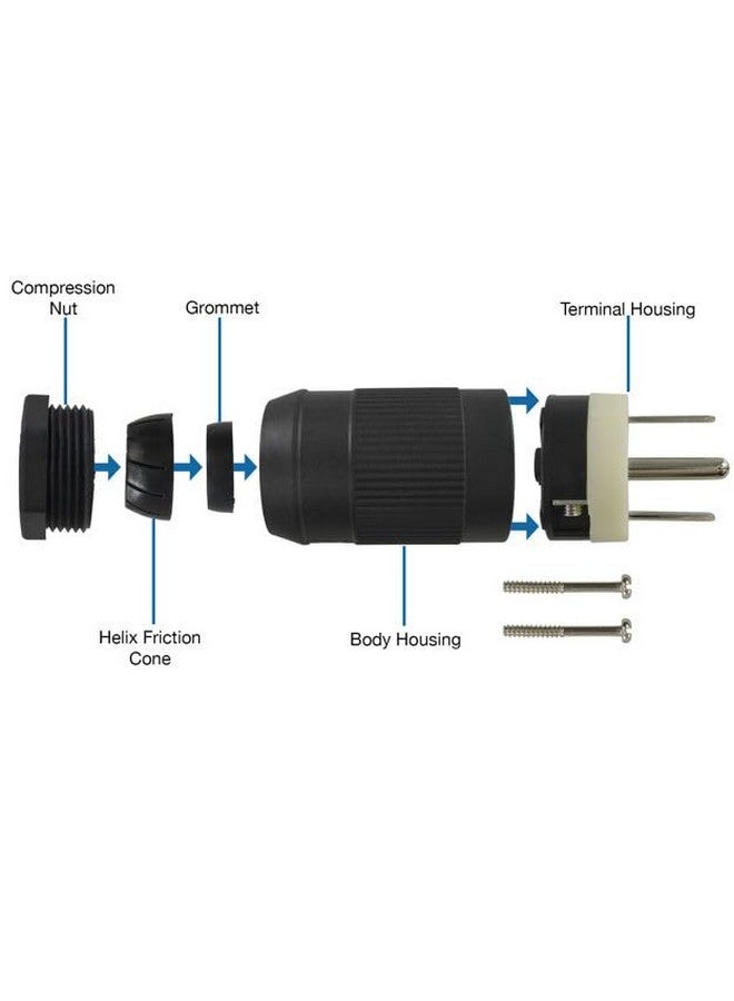 Conntek 60837-00 14-50P Assembly Plug , Black - Image 3