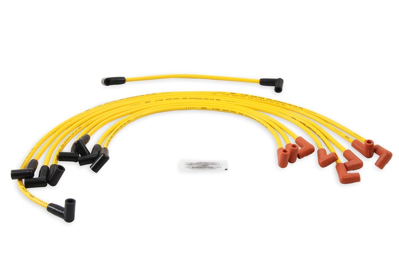 ACCEL 4048 Spark Plug Wire Set - 8mm - Yellow with HEI Stock Style Boots - Image 2