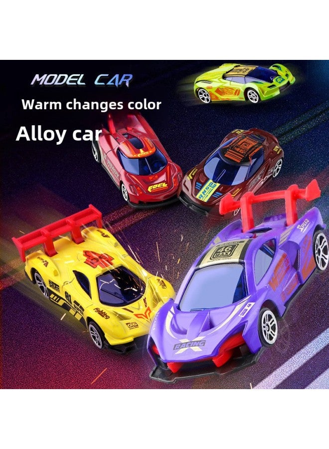 Color-changing Alloy Car Model In Water Color-changing Small Sports Car 1:64 Sliding Racing Boy Toy Car Manufacturers Wholesale-Color:Color Change Alloy Car (brown)  - Image 3