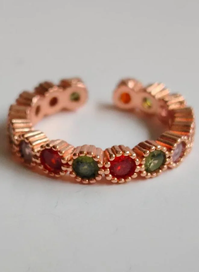 Gemstone Eternity Ring
