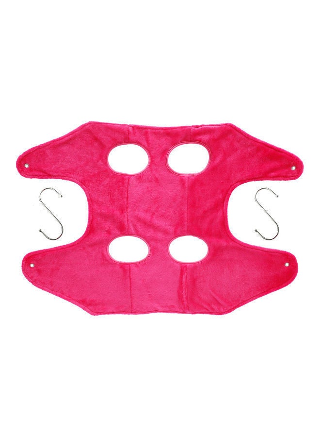 NIBEMINENT 2 In 1 Dog Grooming Hammock red - Image 1