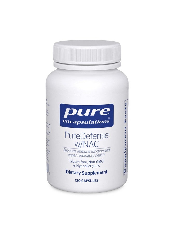 Pure Encapsulations PureDefense مع NAC | يعزز الدفاع المناعي الأولي وصحة الجهاز التنفسي العلوي | 120 كبسولة - Image 1