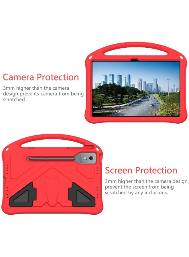 Tablet Cover Compatible with Lenovo Yoga Tab Plus 12.7'' 2025 Case Lightweight EVA Tablet Cover with Adjustable Strap, Shockproof Handle  Kickstand Portable Protective Shell Tablet - Image 4