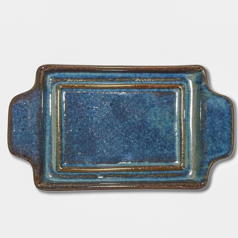 Mirakii Ceramic Butter Dish with Lid and Handle, Perfect for Kitchen and Restrurent Serving Butter or Starter (Antique) - Image 5