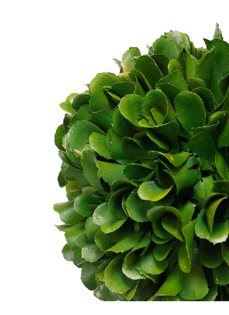 Bhome A&B Home 4"" Faux Boxwood Topiary Ball Botanical/Green  Modern Greenary Home D?cor  - Image 2