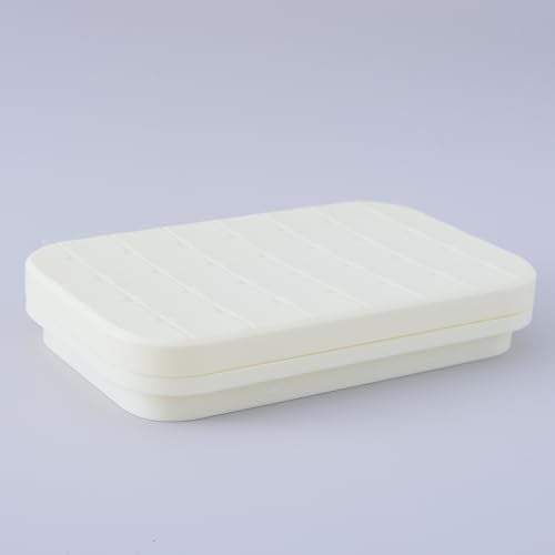 UMAI Single Layer Ice Cube Trays | 28 Compartments | One Press Demolding | Ice Cubes for Whiskey Cocktails Mocktails Soft Drinks | BPA Free (White) - Image 1