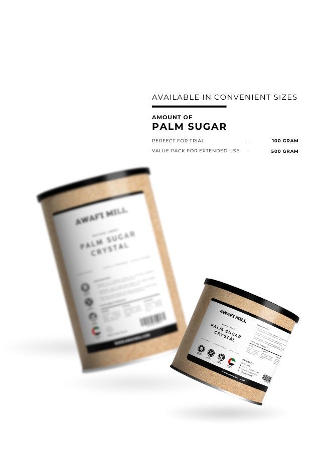 Awafi Mill Premium Palm Sugar Crystals Natural Sweetness for Your Culinary Creations - Image 2