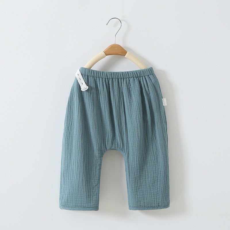 سراويل حفاضات الأطفال المقاومة للماء وغير القابلة للتسرب سراويل تدريب قطنية للأطفال الذكور والإناث، أداة ليلية للأطفال - Image 1