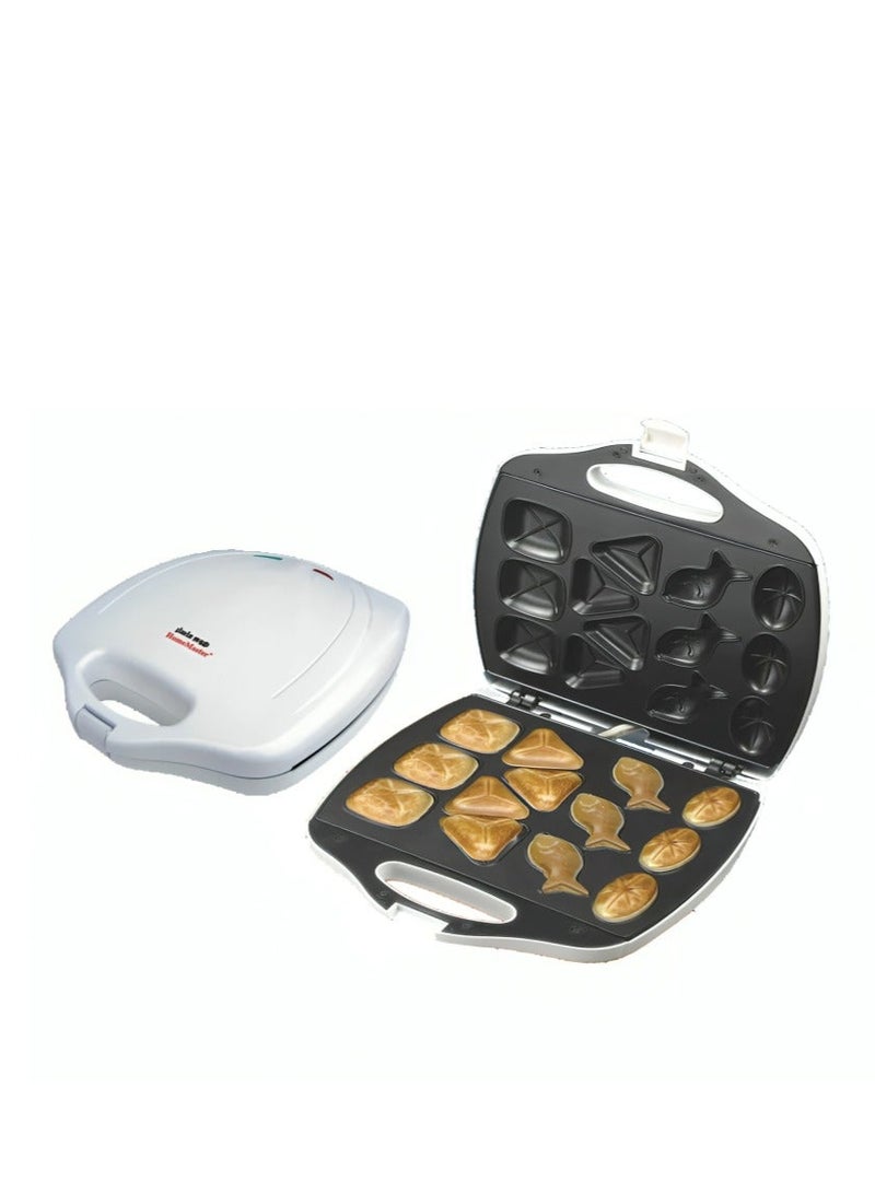 Home Master Electric Cake and Biscuit Maker HM-326 – 1400W Power, Non-Stick Surface for Preparing Multiple Shapes - Image 3