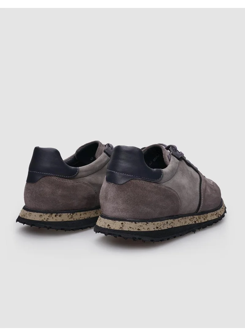 Cabani Leather Mink Suede Lace-up Men's Sneaker