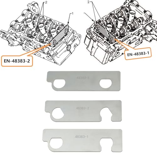 DPTOOL Camshaft Retaining Aligning Timing Kit Compatible with GMC Opel Saab Cadillac Buick Chevrolet 2.8 2.9 3.0 3.2 3.5 3.6 3.7 4.2 Engine EN-48383 EN-46105 EN-46106 EN-46111 J-44221 - Image 3