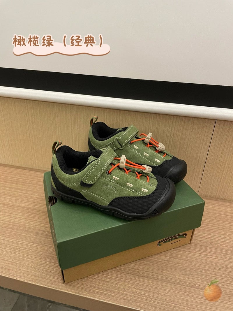 High Version Kidsren'S Foot-Covering Shoes Outdoor Hiking Sports Leisure Mountaineering Retro Running Shoes Family Non-Slip Wear-Resistant - Image 1