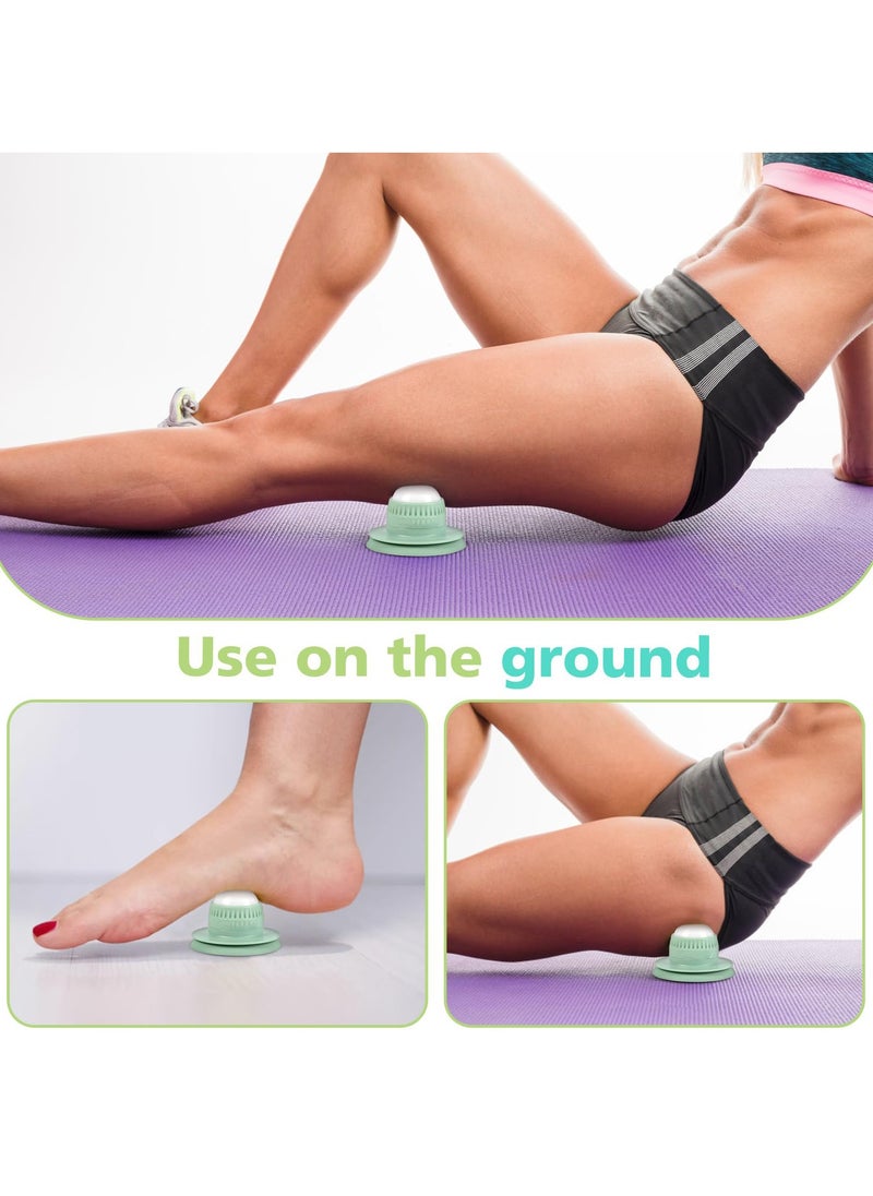 SYOSI Mountable Massage Ball Roller for Pain Relief, Trigger Point Massage Tool for Myofascial Release, Muscle Knots, Trigger Point Therapy, and Yoga Therapy, Ideal for Home and Gym Use  - Image 2