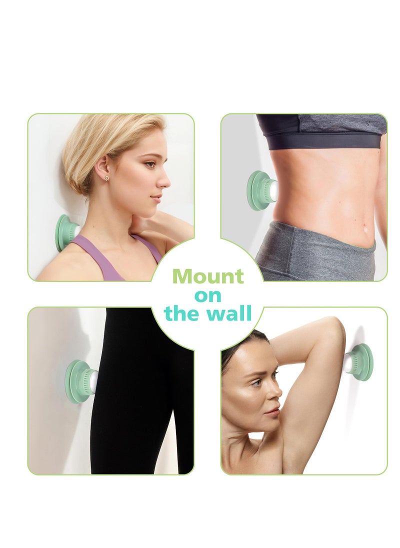 SYOSI Mountable Massage Ball Roller for Pain Relief, Trigger Point Massage Tool for Myofascial Release, Muscle Knots, Trigger Point Therapy, and Yoga Therapy, Ideal for Home and Gym Use  - Image 3