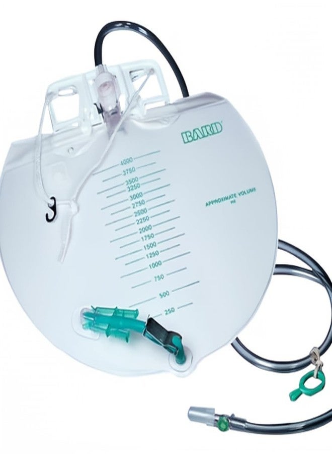 153509 Drainage Bag with Double Hook Hanger - 4,000 mL