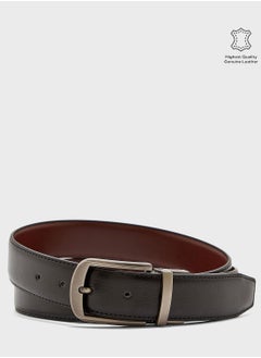 Robert Wood Genuine Leather Reversible Formal Belt  - Image 1