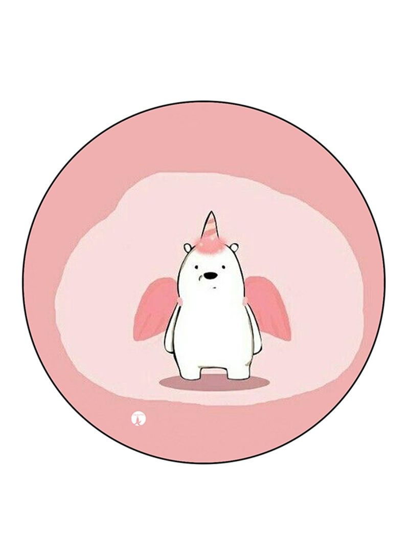 We Bare Bears Printed Mouse Pad Multicolour